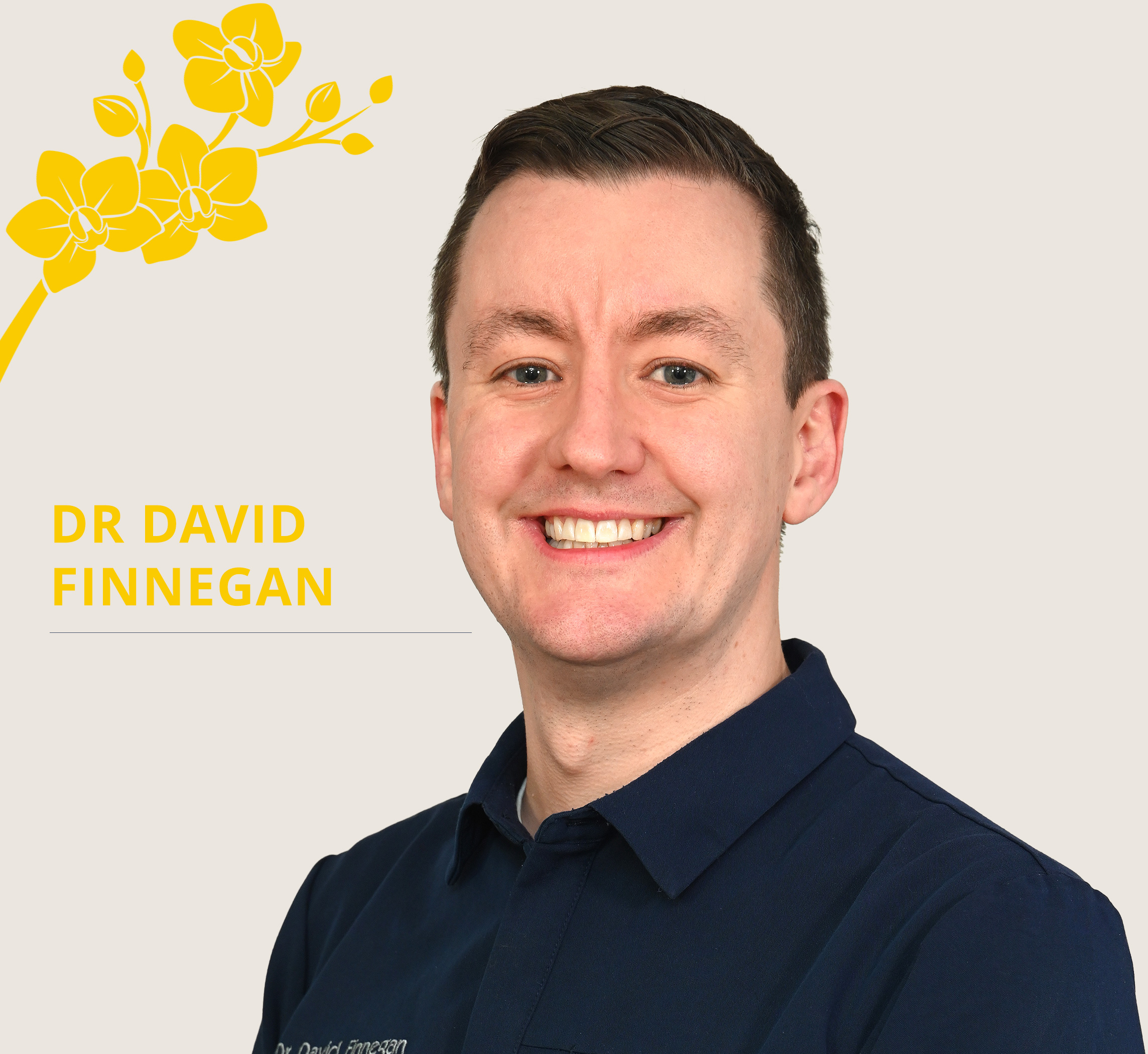 Dr David Finnegan a team member at Elmwood Dental